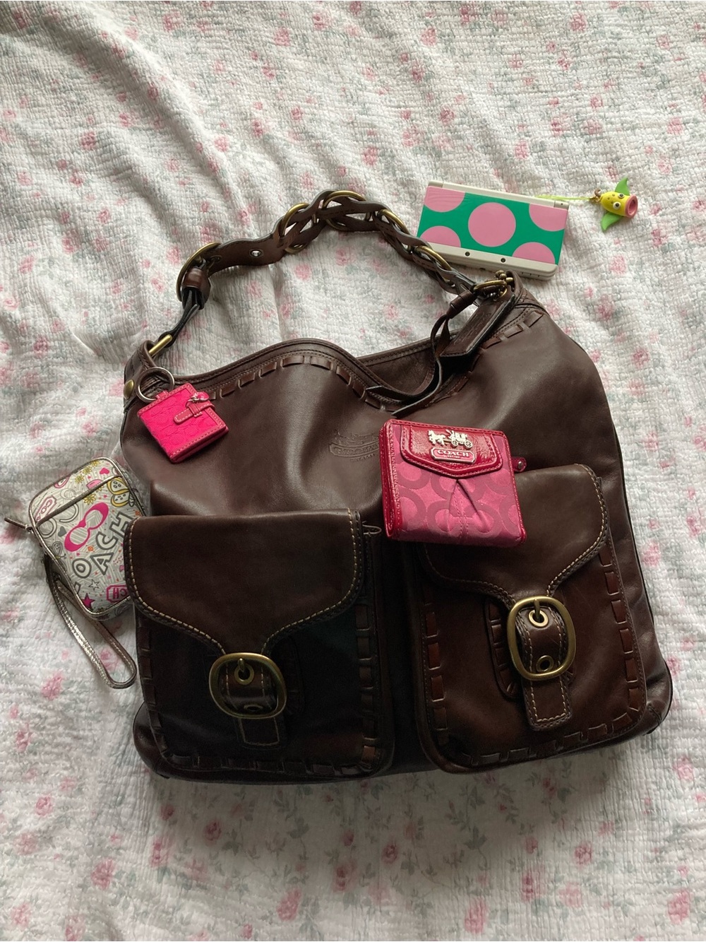COACH ELISA HOBO XL BAG